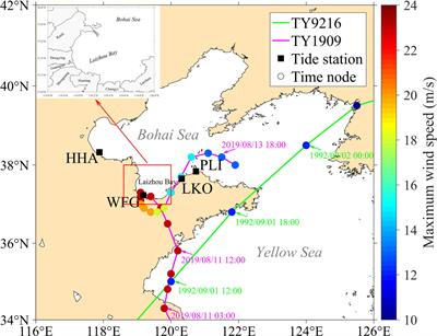 Numerical study of storm surge-induced coastal inundation in Laizhou Bay, China